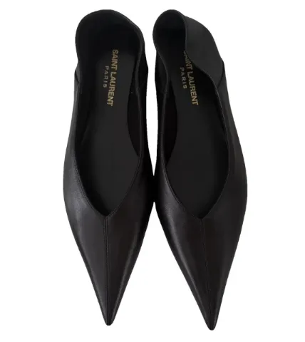 Bailarinas de piel negra de Saint Laurent