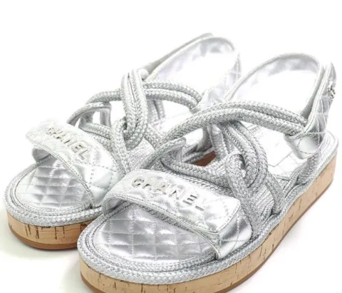 Chanel Sandalias de Plataforma